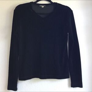 Vintage Harold’s velvet v neck top witchy witchcore whimsygoth 90s gothic